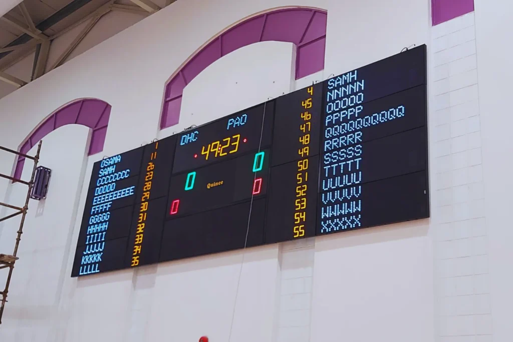Scoreboard Systems Installation