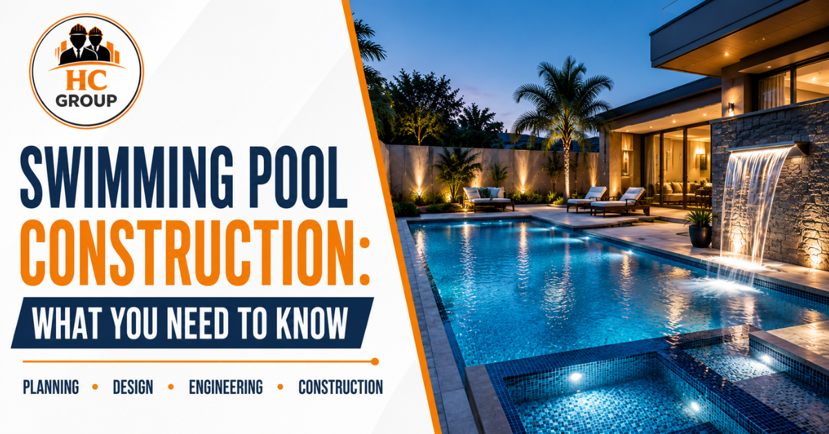 Swimming Pool Construction: What You Need to Know