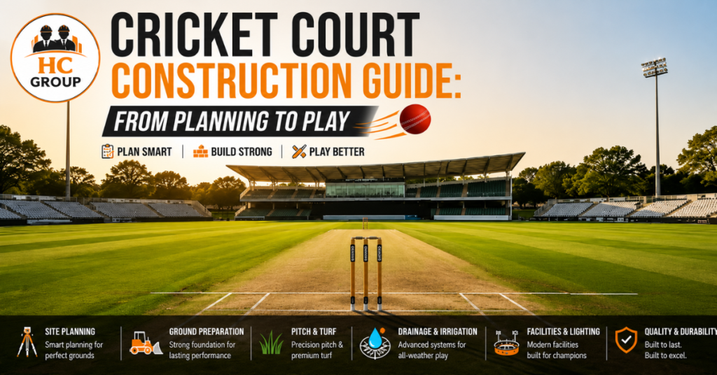 Cricket Court Construction Guide: From Planning to Play