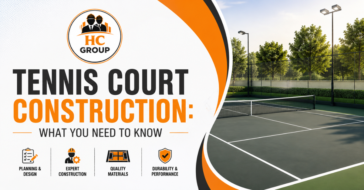 Tennis Court Construction: What You Need to Know 