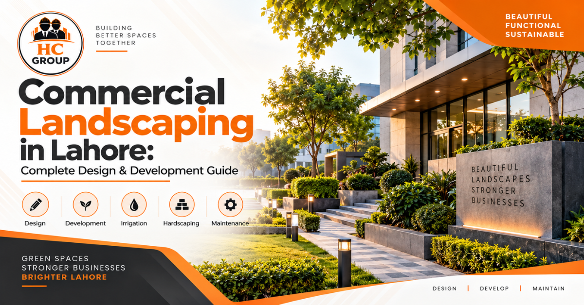 Commercial Landscaping in Lahore: Design & Development 